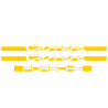 Kit Stickers Bandes Latérales + Capot Moteur Porsche 911 Carrera Série G en jaune