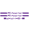 Kit Stickers Bandes Latérales + Capot Moteur Porsche 911 Carrera Série G en violet