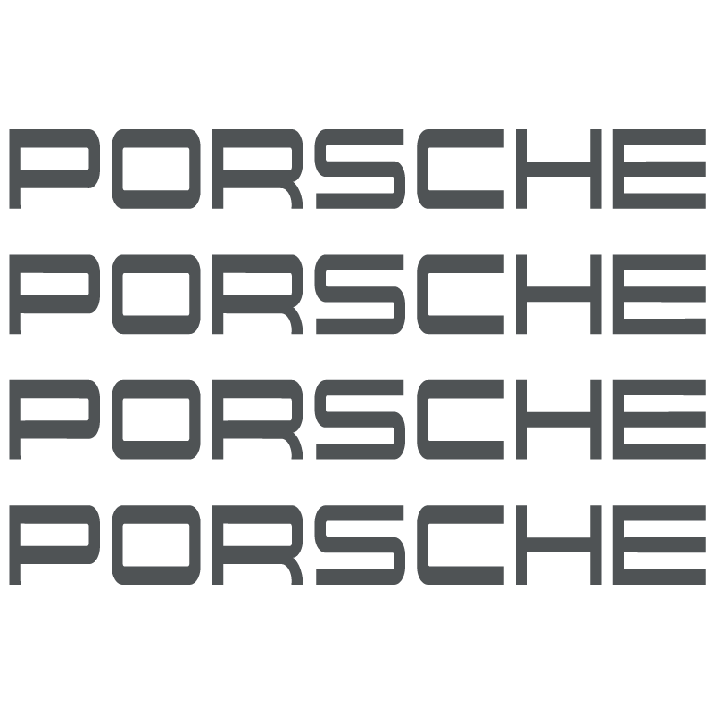 Kit Stickers Etrier Frein Porsche 964 en gris foncé