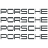 Kit Stickers Etrier Frein Porsche 964 en gris foncé