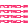 Kit Stickers Etrier Frein Porsche 964 en fuchsia
