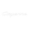 Sticker Porsche Cayenne Logo en blanc