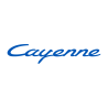 Sticker Porsche Cayenne Logo en bleu