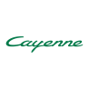 Sticker Porsche Cayenne Logo en vert