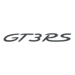 Sticker Porsche 911 GT3 RS en gris foncé