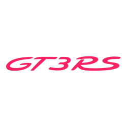Sticker Porsche 911 GT3 RS en fuchsia