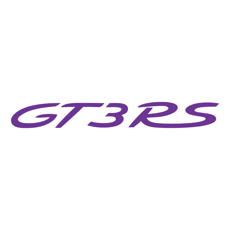 Sticker Porsche 911 GT3 RS en violet