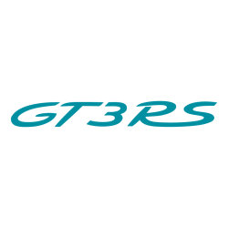 Sticker Porsche 911 GT3 RS en turquoise