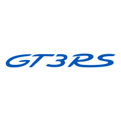 Sticker Porsche 911 GT3 RS en bleu