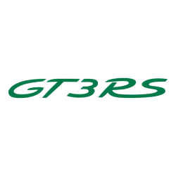 Sticker Porsche 911 GT3 RS en vert