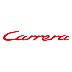 Sticker Porsche Carrera en rouge