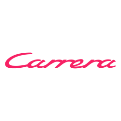 Sticker Porsche Carrera en fuchsia