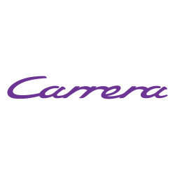 Sticker Porsche Carrera en violet