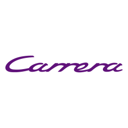 Sticker Porsche Carrera en prune