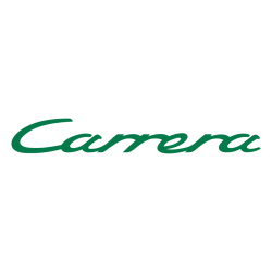 Sticker Porsche Carrera en vert