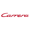 Sticker Porsche Carrera en rouge foncé