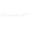 Sticker Porsche 911 Carrera GT en blanc