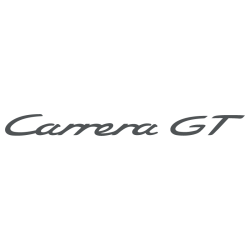 Sticker Porsche 911 Carrera GT en gris foncé