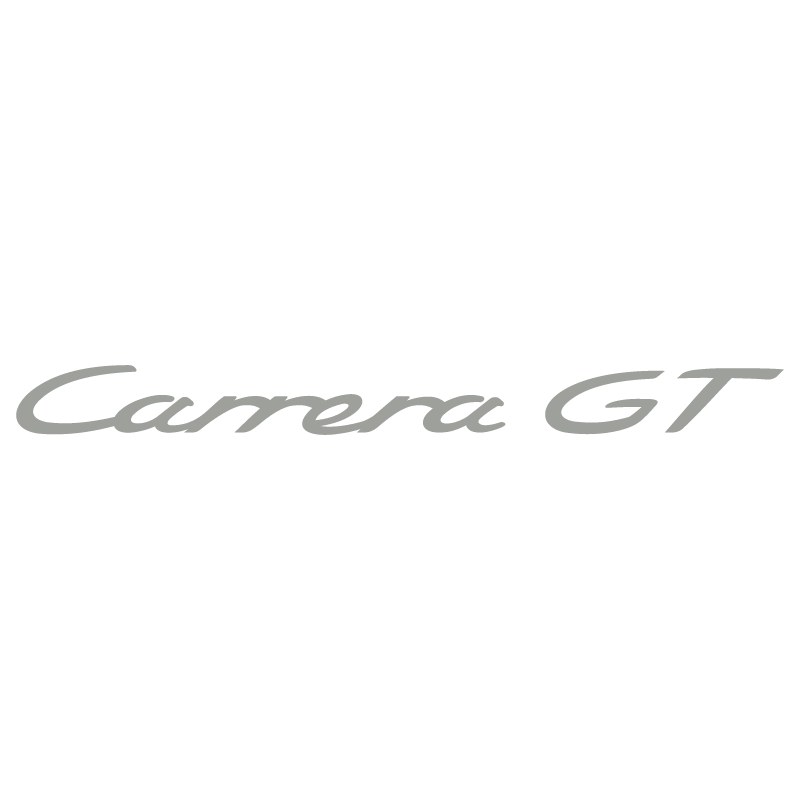 Sticker Porsche 911 Carrera GT en gris clair