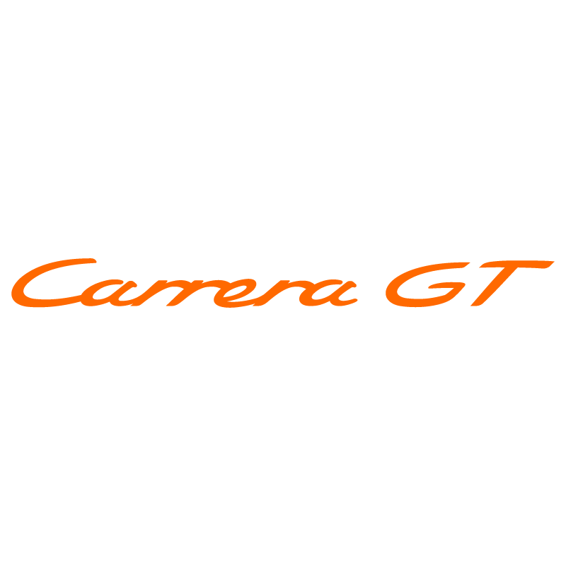 Sticker Porsche 911 Carrera GT en orange
