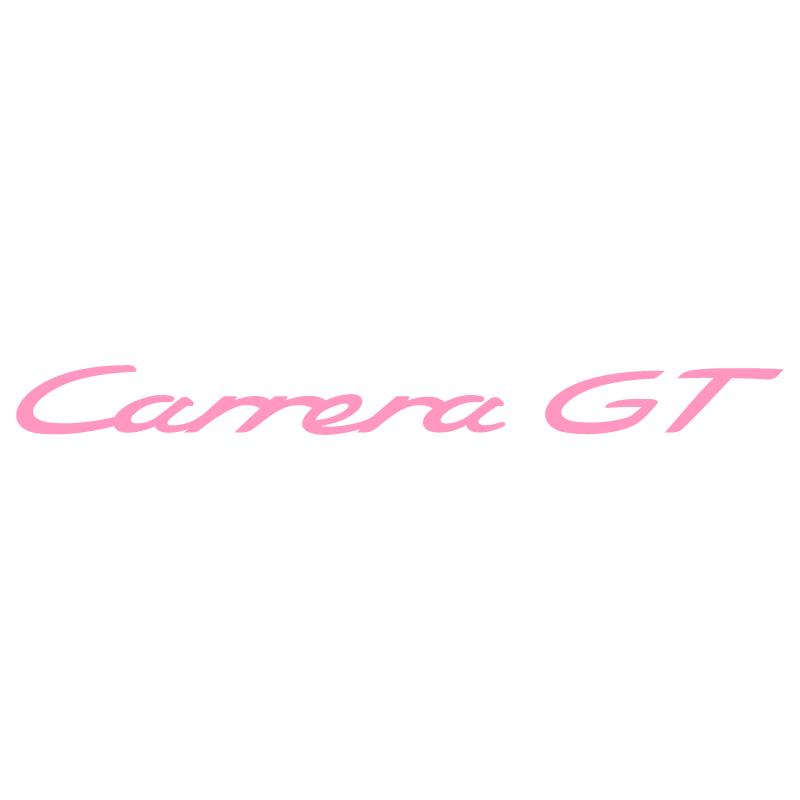 Sticker Porsche 911 Carrera GT en rose
