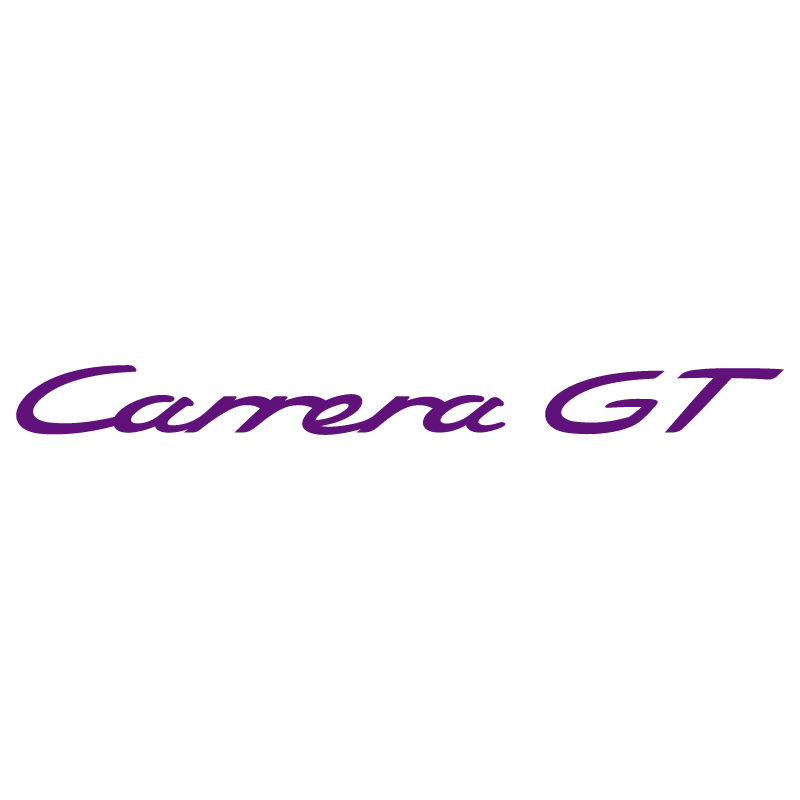 Sticker Porsche 911 Carrera GT en prune