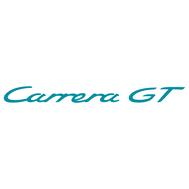 Sticker Porsche 911 Carrera GT en turquoise