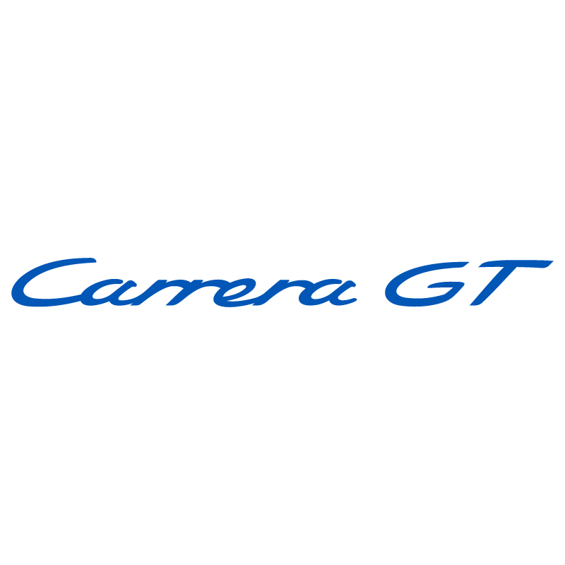 Sticker Porsche 911 Carrera GT en bleu