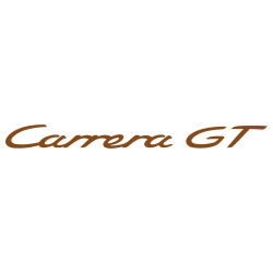 Sticker Porsche 911 Carrera GT en brun