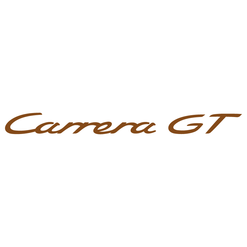 Sticker Porsche 911 Carrera GT en brun