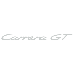 Sticker Porsche 911 Carrera GT en gris pâle