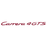 Sticker Porsche 911 Carrera 4 GTS en bordeaux
