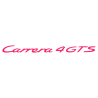 Sticker Porsche 911 Carrera 4 GTS en fuchsia