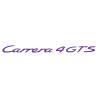 Sticker Porsche 911 Carrera 4 GTS en violet