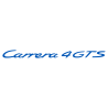 Sticker Porsche 911 Carrera 4 GTS en bleu