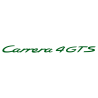 Sticker Porsche 911 Carrera 4 GTS en vert foncé