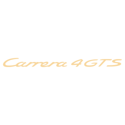 Sticker Porsche 911 Carrera 4 GTS en beige
