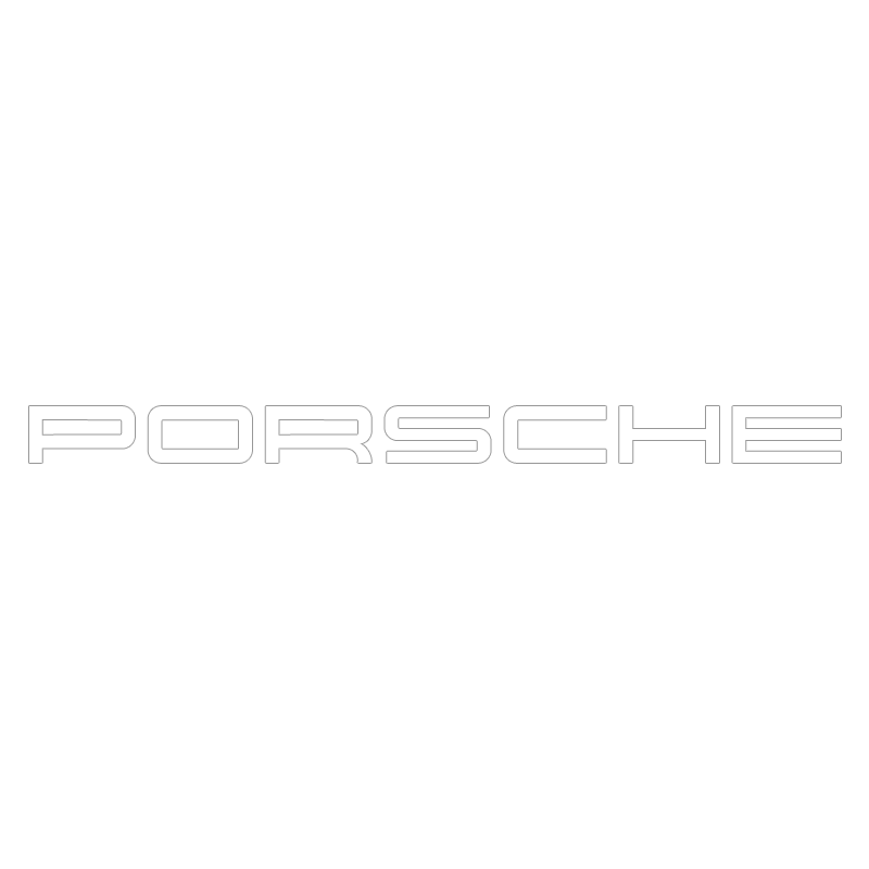 Sticker Porsche 911 Carrera GT en blanc