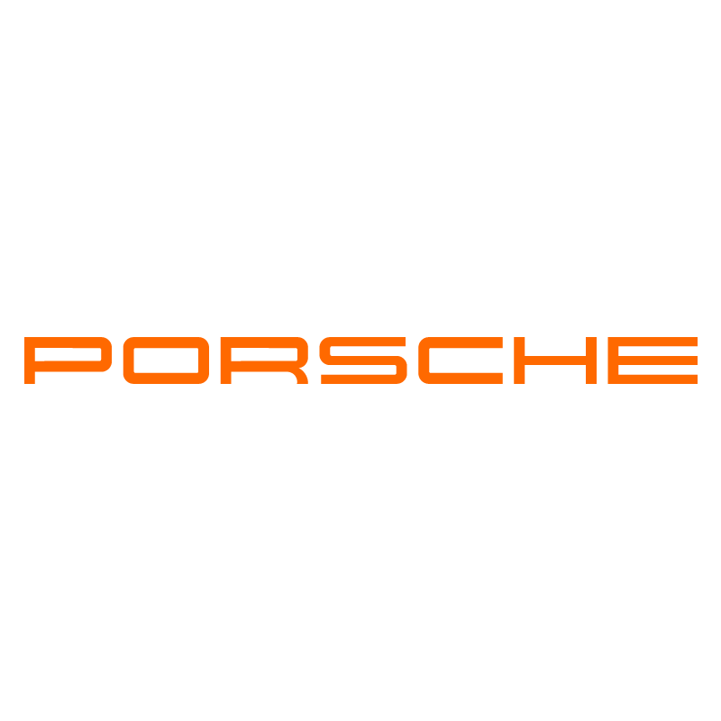 Sticker Porsche 911 Carrera GT en orange