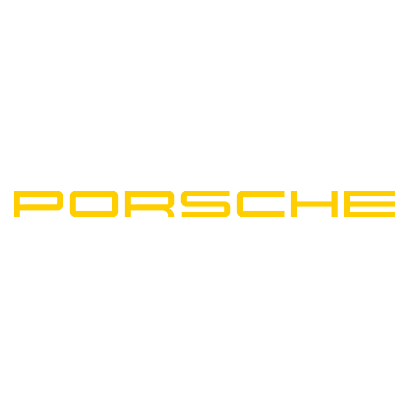 Sticker Porsche 911 Carrera GT en jaune