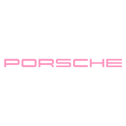 Sticker Porsche 911 Carrera GT en rose