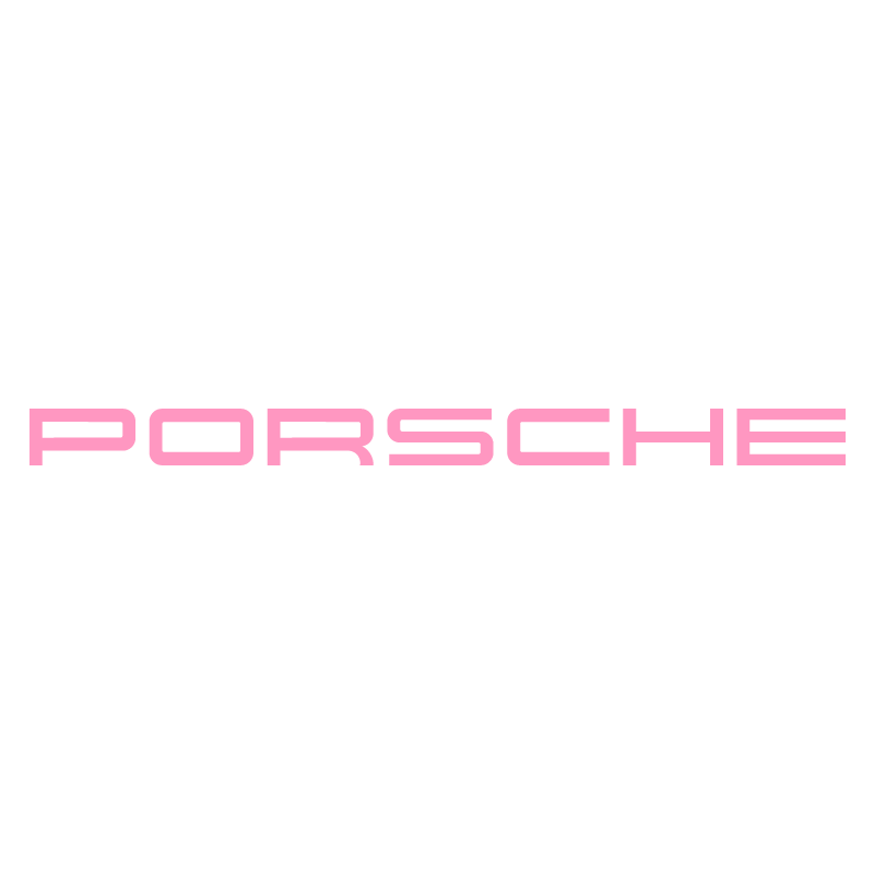 Sticker Porsche 911 Carrera GT en rose