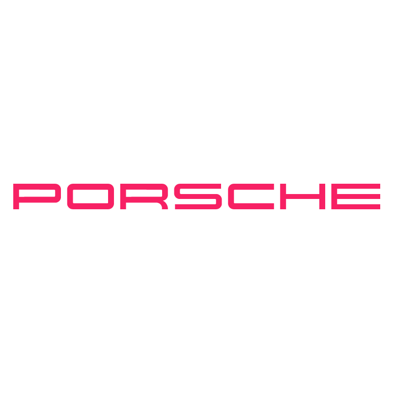 Sticker Porsche 911 Carrera GT en fuchsia
