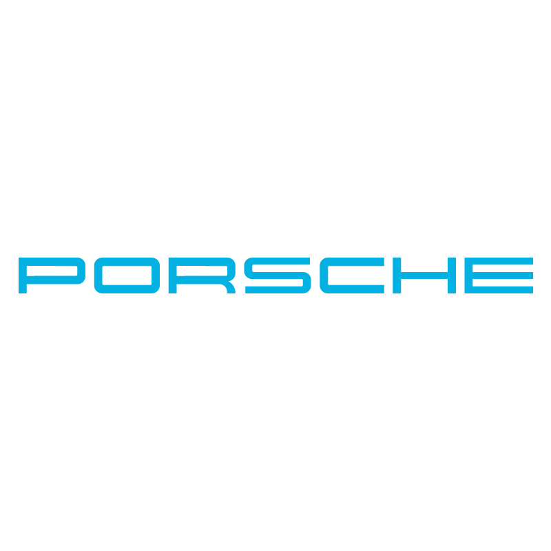 Sticker Porsche 911 Carrera GT en bleu clair