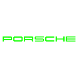 Sticker Porsche 911 Carrera GT en vert fluo