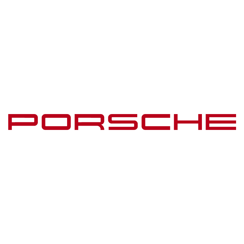 Sticker Porsche 911 Carrera GT en rouge foncé
