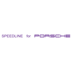 Sticker Jantes Speedline for Porsche en violet