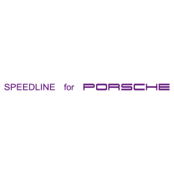 Sticker Jantes Speedline for Porsche en prune