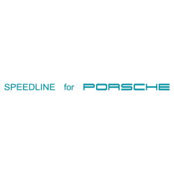Sticker Jantes Speedline for Porsche en turquoise