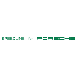 Sticker Jantes Speedline for Porsche en vert